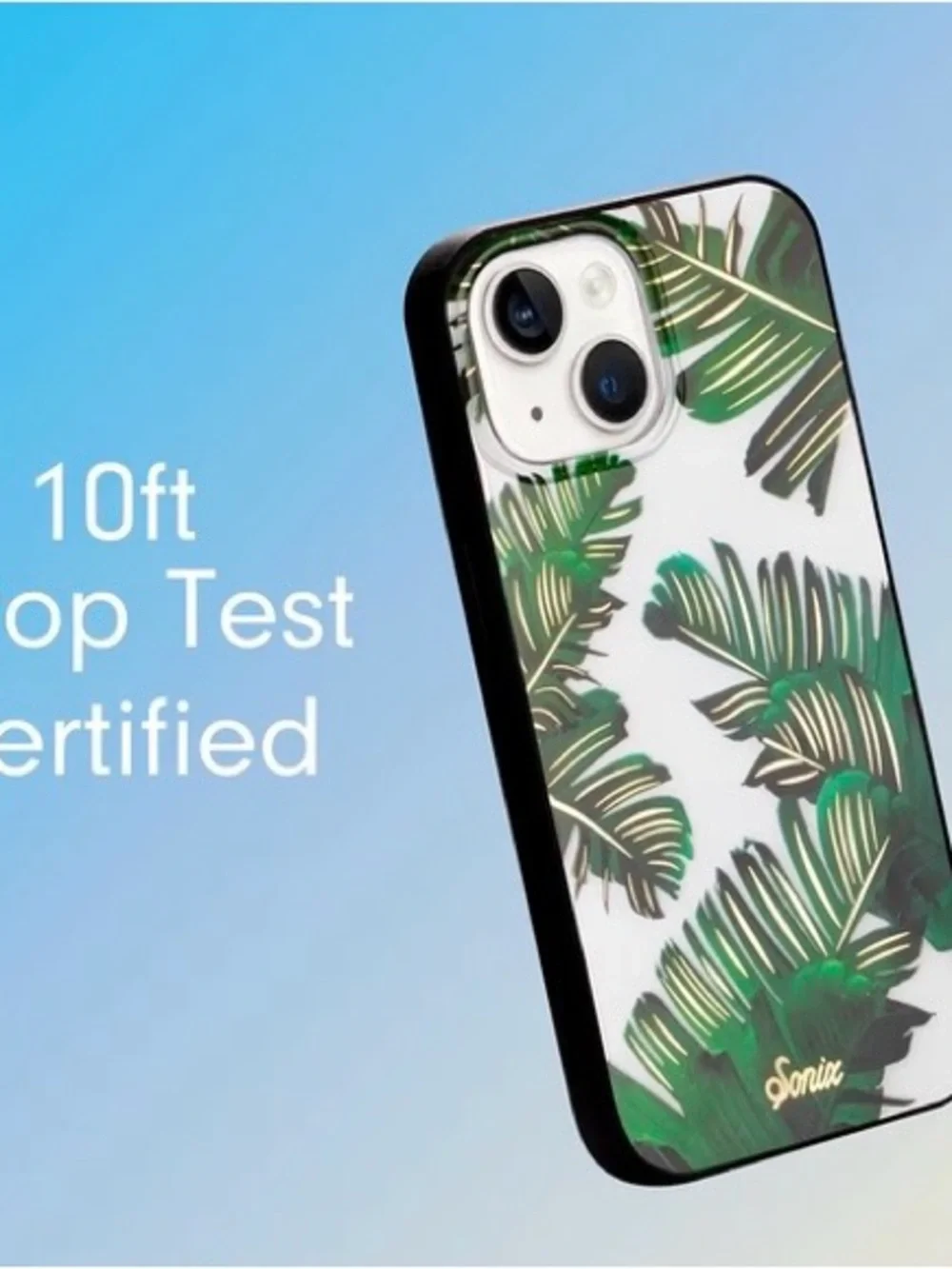 NEW Sonix Bahama palm leaf case iPhone 14 Pro Max.
